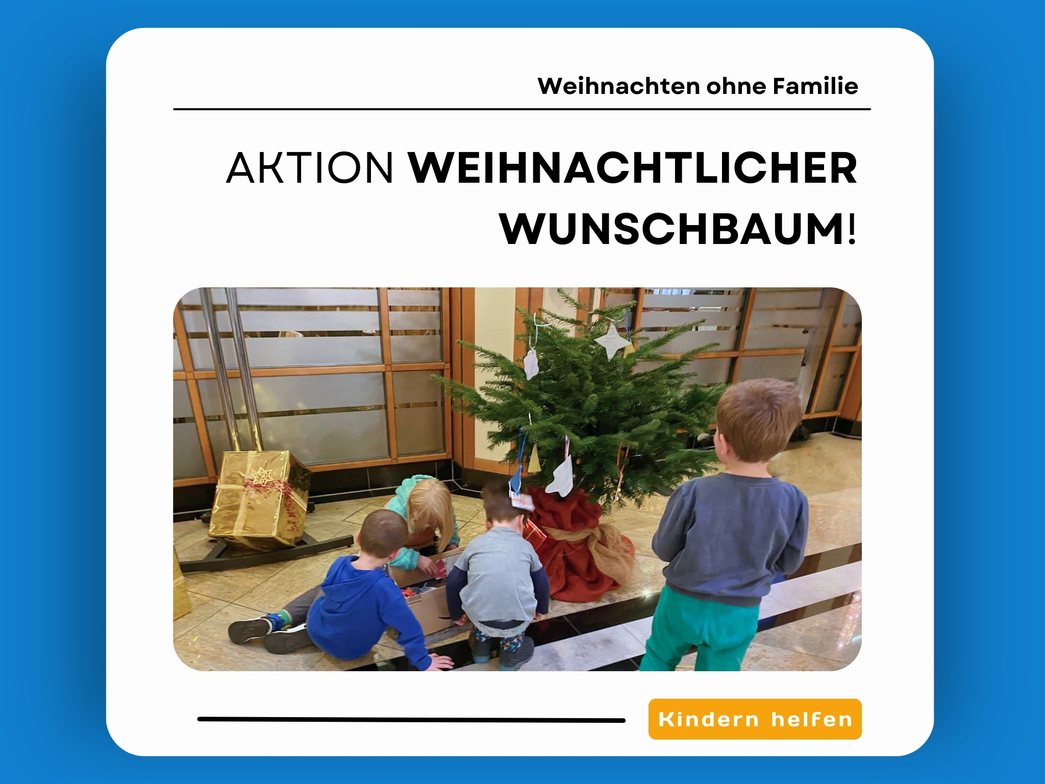 Mehr über den Artikel erfahren Aktion „Weihnachtlicher Wunschbaum“