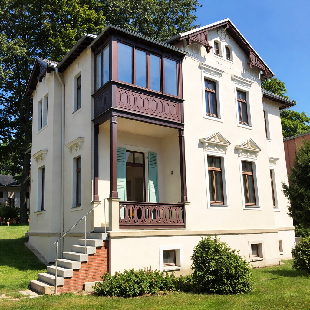 Außenansicht des Gebäudes Haus Weißer Hirsch